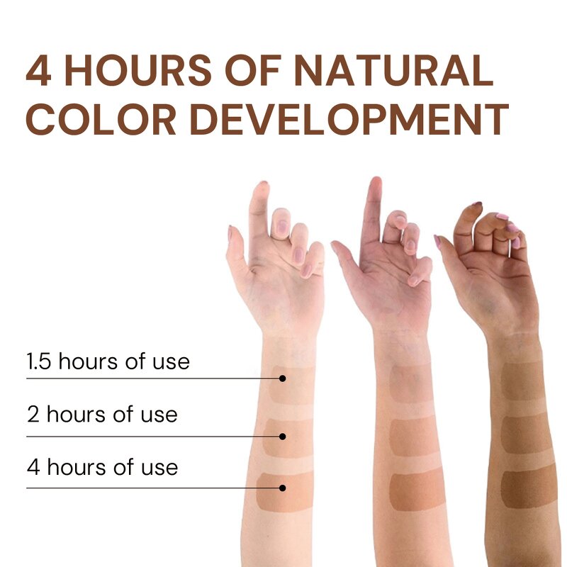 Self-tanning Cream Manufacturer - Rosewood Scent Gradual Shine Brown Bulk Natural Tanning Lotion