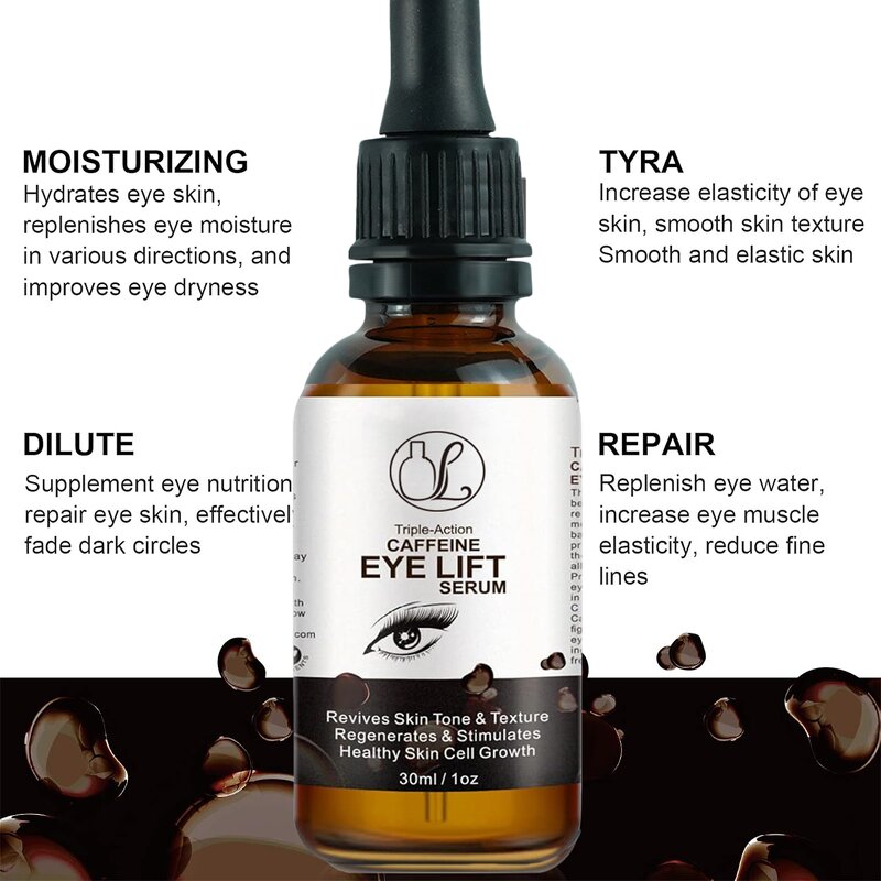 Eye Gel Manufacturer - 2025 OEM Vegan Korean Peptide Anti-aging Wrinkles Bags Removal for Men