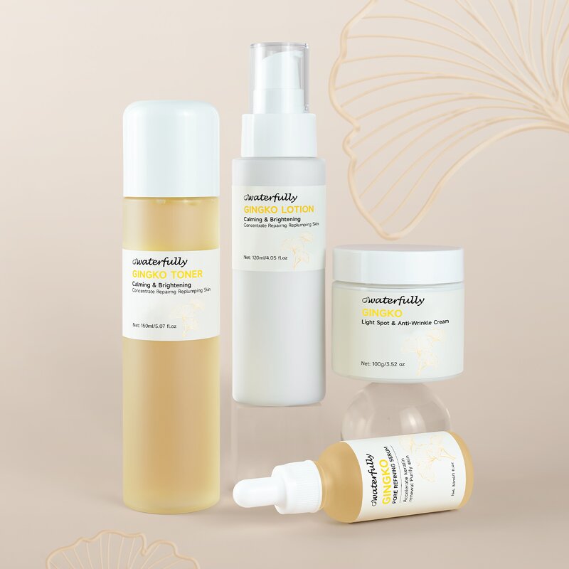 Face Serum Manufacturer - Ginkgo Biloba Calming Brighten Booster with Pomegranate & Wholesale