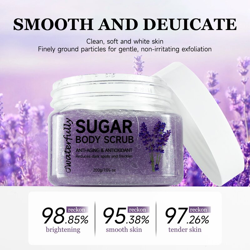 Body Scrub Manufacturer - Lavender Foot a Blend of Lavender Essence Shea Butter Coconut Oil for Fragrant Journey