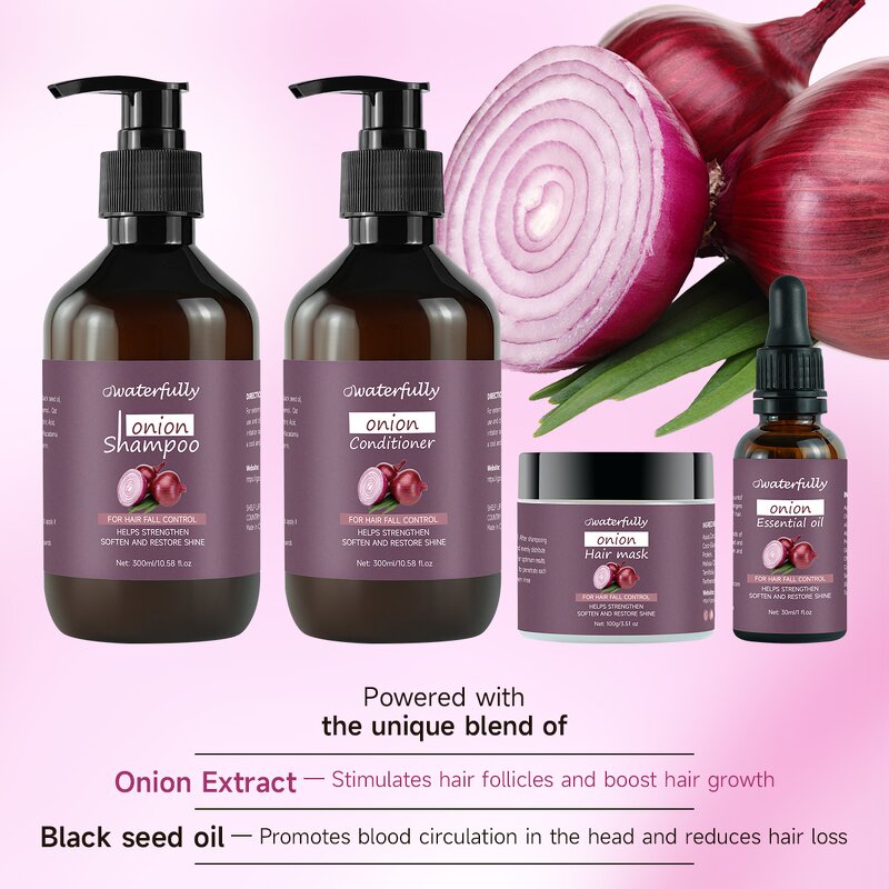 Scalp Scrub Shampoo Manufacturer - Vegan Red Onion Seed Oil Hair Growth Anti Dandruff Biotin & Wholesale