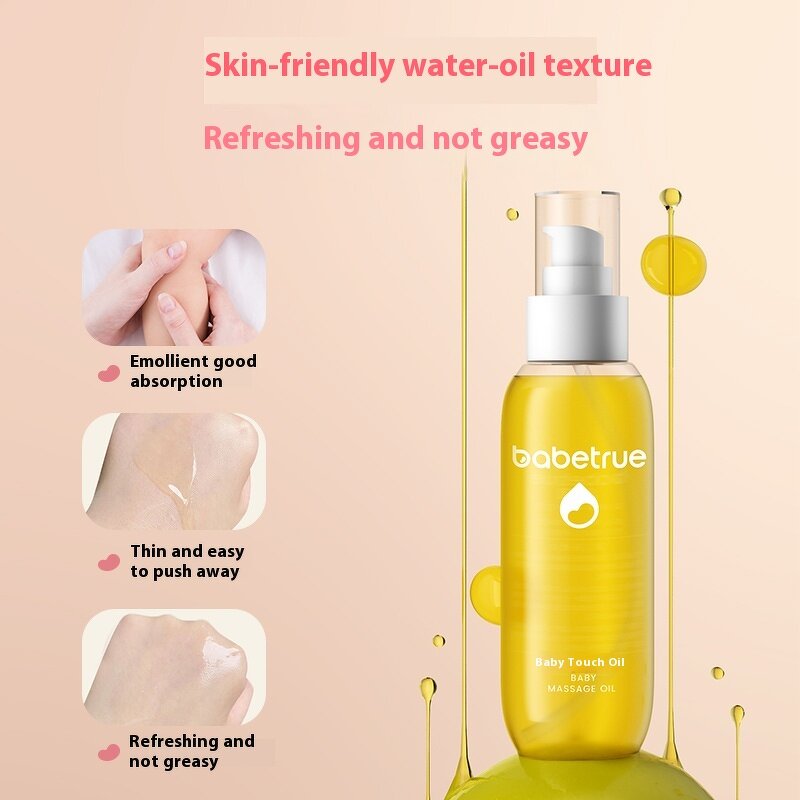 Baby Oil Manufacturer - 100% Natural Hydrating with Grape Seed Oil Sweet Almond Oil for Calming Soothes Skin & Private Label