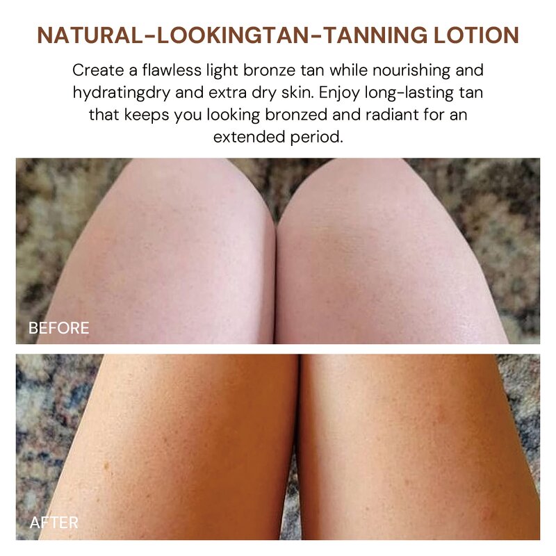 Self-tanning Cream Manufacturer - Rosewood Scent Gradual Shine Brown Bulk Natural Tanning Lotion