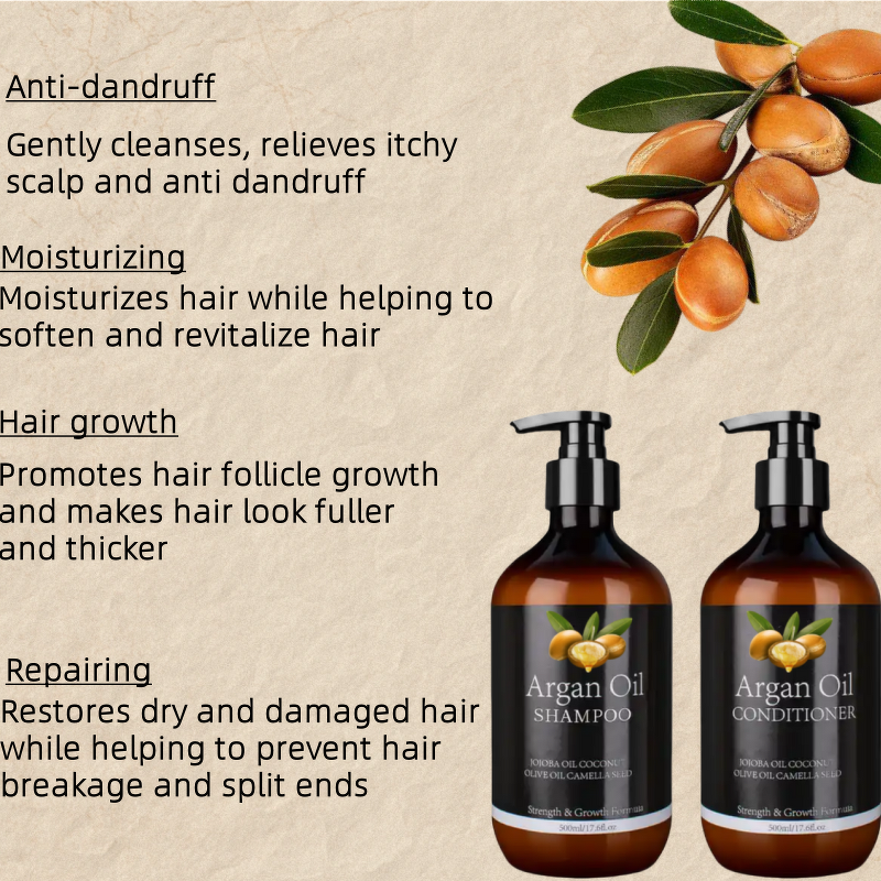 Shampoo Conditioner Manufacturer - Sulfate Free Argan Oil Natural Hair & Wholesale Private Label