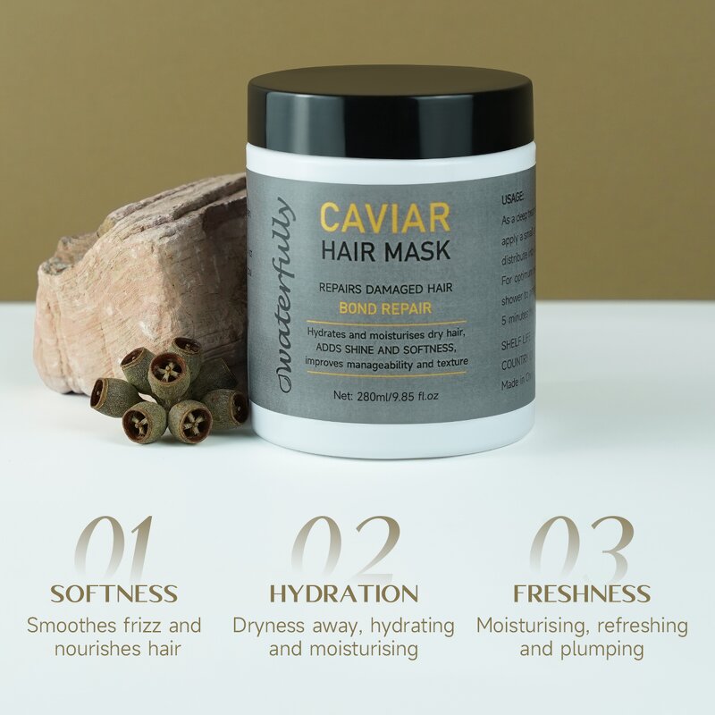 Hair Mask Manufacturer - for Dry Damaged Hair with Collagen Caviar Repair Moisturizing Keratin Treatment & OEM/ODM