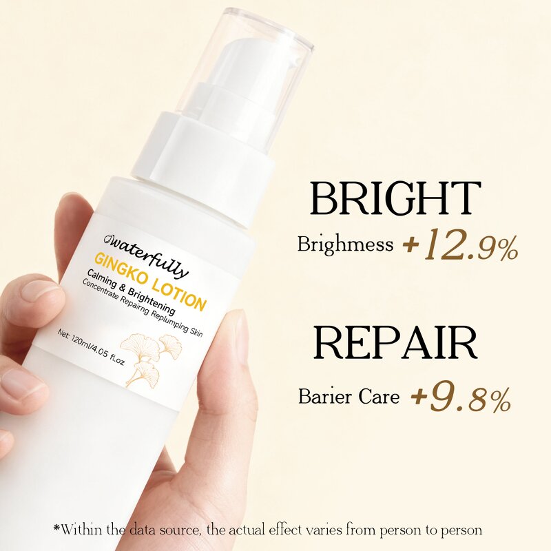 Toner Manufacturer - Korea Skincare Organic Ginkgo Plant Extract Brightening Anti Acne Soothing Sensitive with Bakuchiol Anti-age