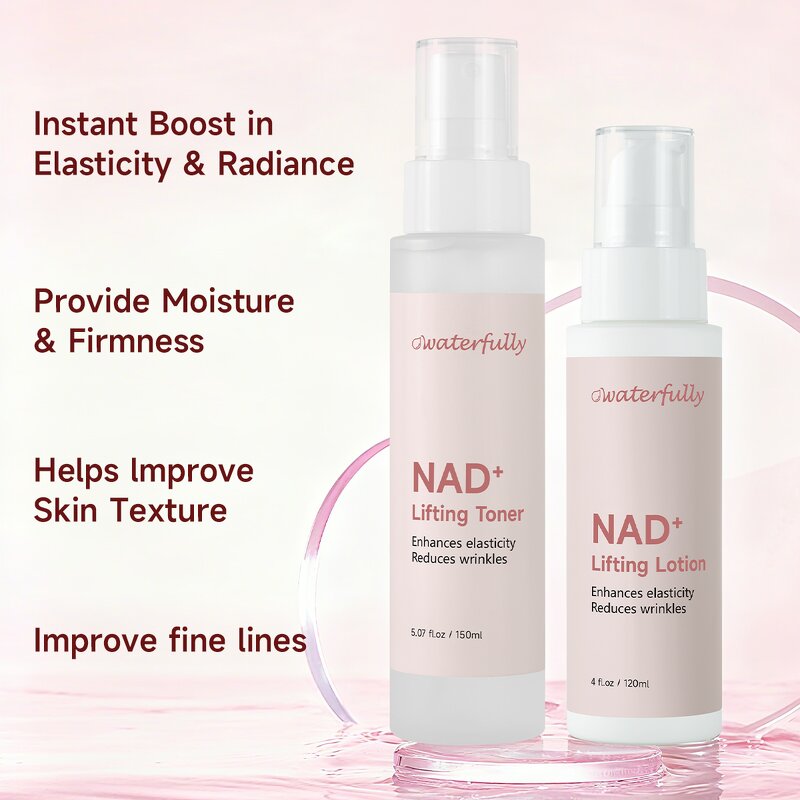 Skincare Set Manufacturer - Essence Bio Lifting NAD Anti-Aging Peptides Serum Face Firming Wrinkles Elasticity