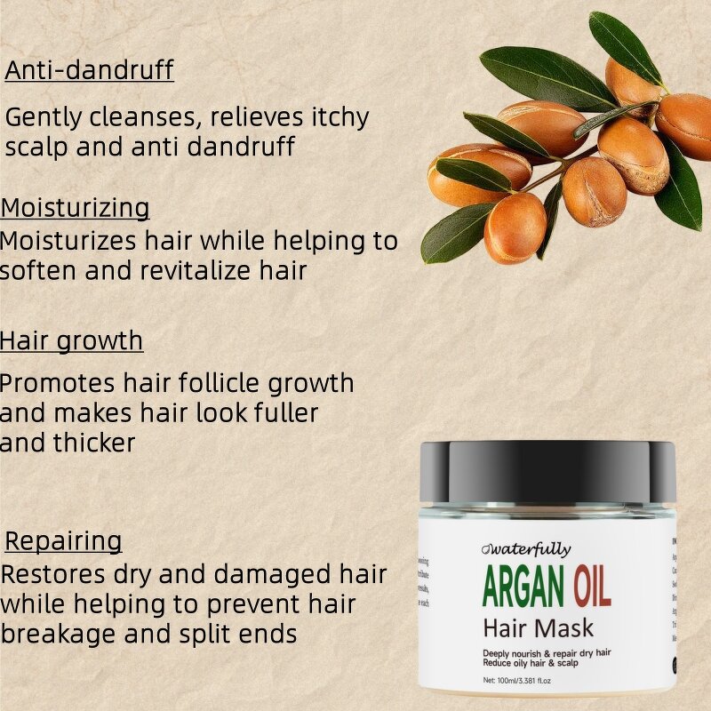 Hair Care Mask Manufacturer - Morocco Argan Oil Professional Damage Repair Keratin & High Quality