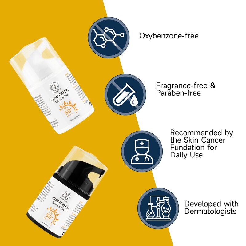 Sunblock Manufacturer - Korea SPF50+ PA++++ Triple Functional 50g for Whitening Wrinkle Care UV Protection Natural Broad