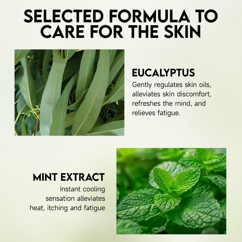 Bath Oil Manufacturer - Eucalyptus Mint Body Wash Cleansing Oil Shower Oil for Face Body Soften Moisturize for Family & Wholesale