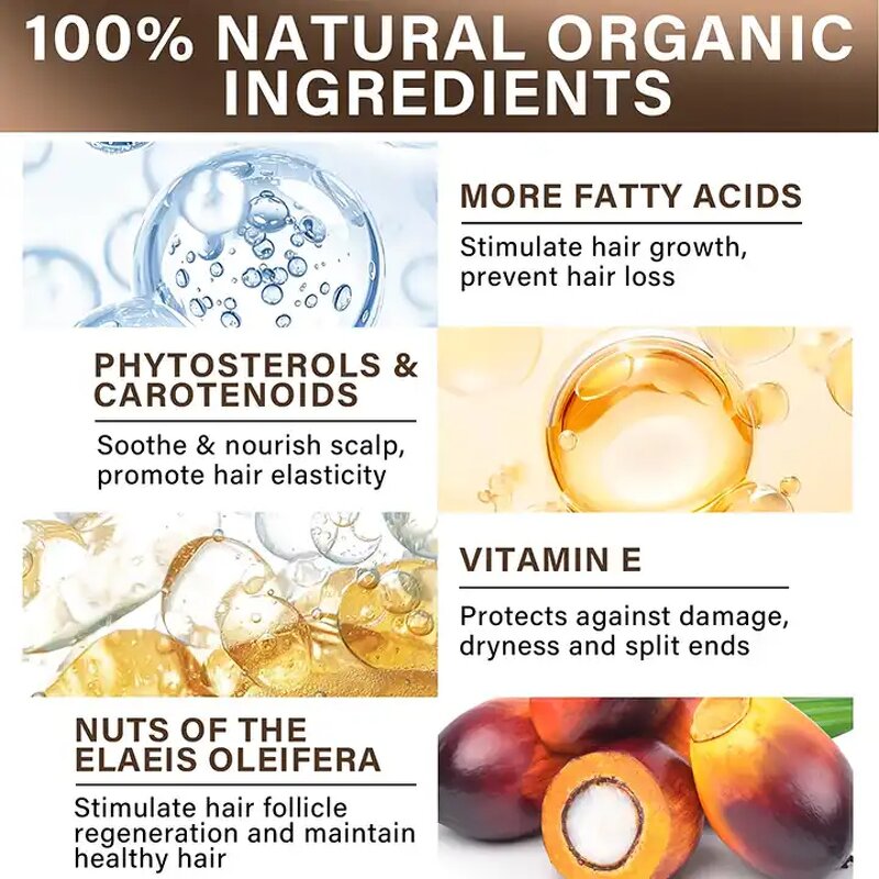 Hair Growth Oil Manufacturer - 100% Natural Raw Batana Vegan Honduran Anti Hair Loss for Black Women & Custom