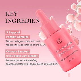 Peptide Serum Manufacturer - PDRN Pink with Niacinamide Hydrating for Dark Spots & Private Label Korean