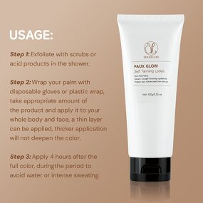 Self-tanning Cream Manufacturer - Rosewood Scent Gradual Shine Brown Bulk Natural Tanning Lotion