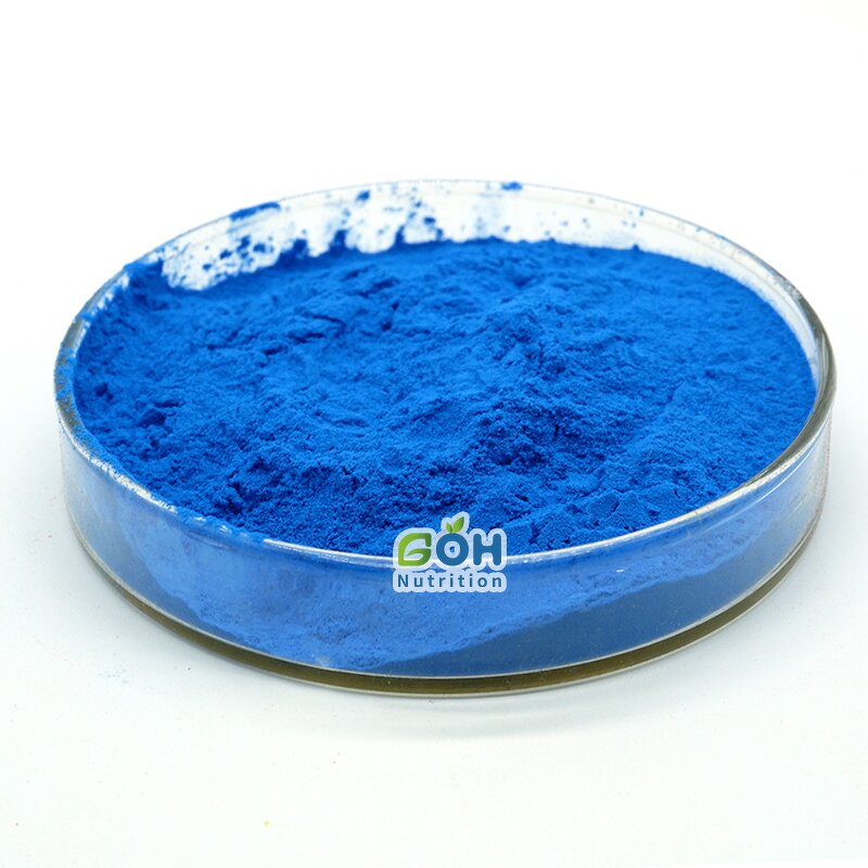 Phycocyanin Powder Manufacturer - Water Soluble Hot Selling Spirulina Extract GOH