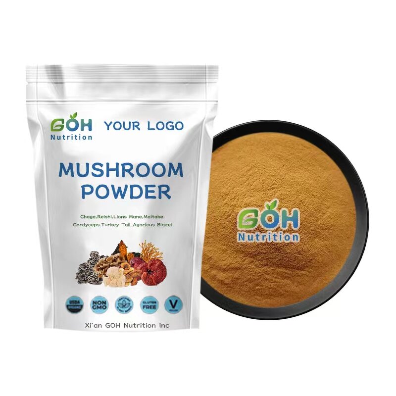 Oyster Mushroom Powder Manufacturer - Organic Dried Pleurotus Ostreatus Extract OEM Private Label GOH