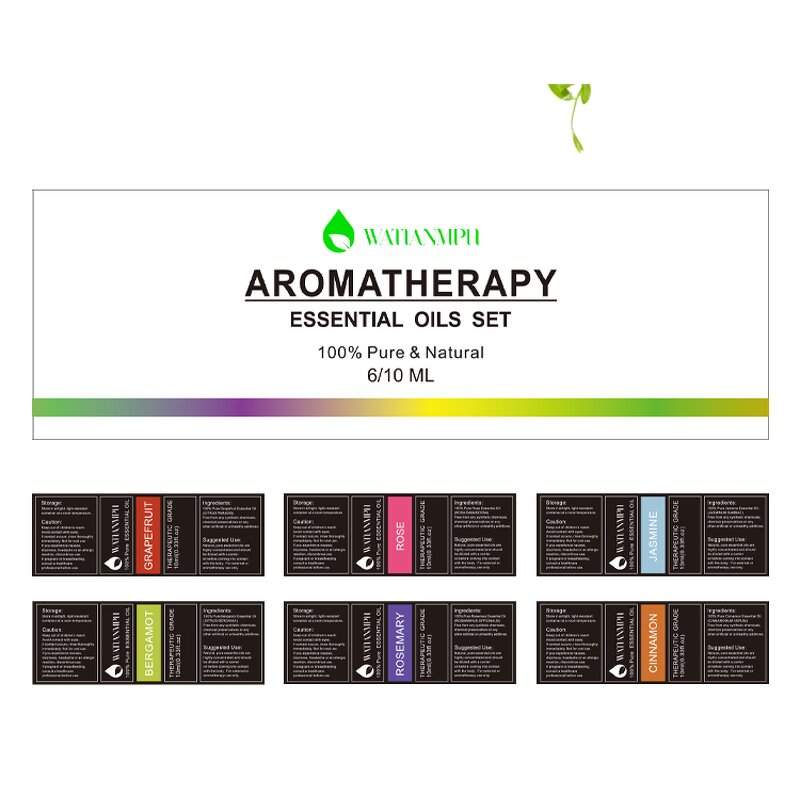 Essential Oil Manufacturer - Top Grade for Home Diffuser 4/6/8/10 Pack 10ml