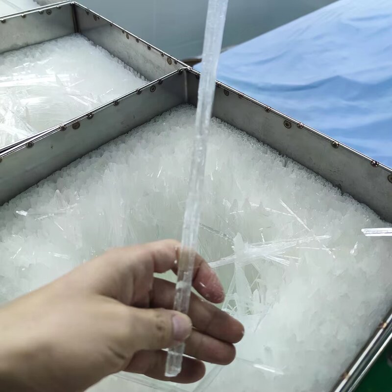 Menthol Crystal Manufacturer - Food Grade Organic for Tobacco Industrial Private Label