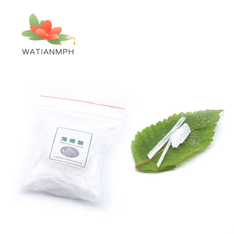 Menthol Crystal Manufacturer - CAS 89-78-1 for Candy Inhaler Refresh