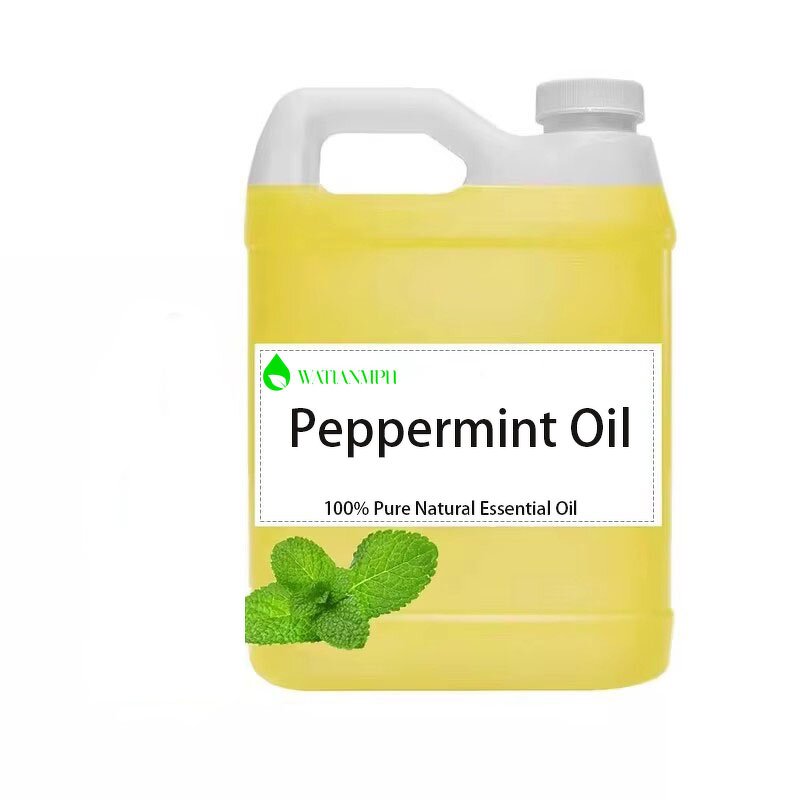 Peppermint Essential Oil Manufacturer - Pure for Aromatherapy Cosmetics Air Freshener Factory