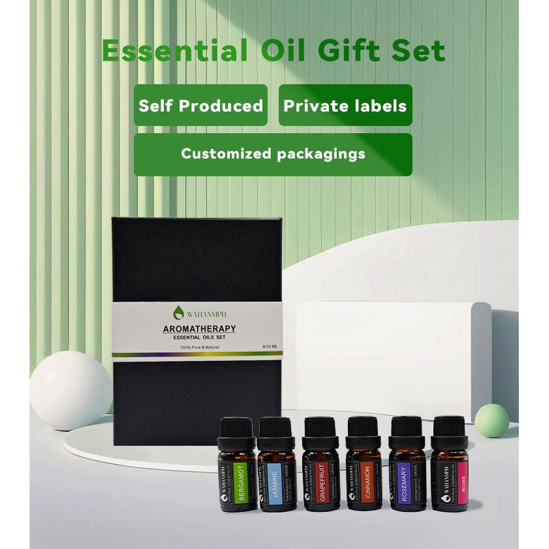 Essential Oil Manufacturer - Top Grade for Home Diffuser 4/6/8/10 Pack 10ml