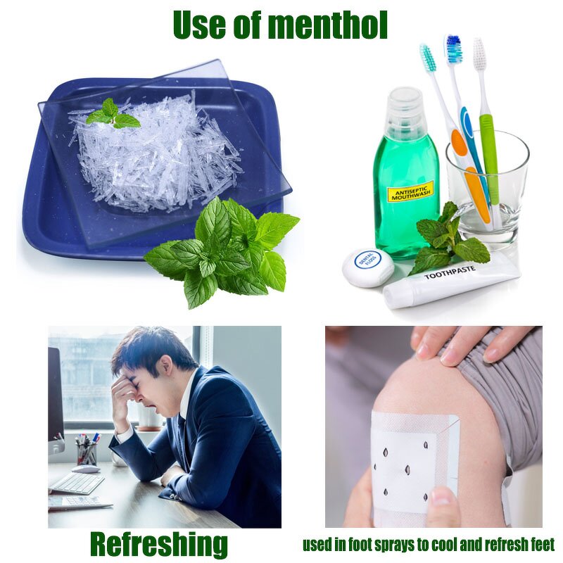 Menthol Crystal Powder Manufacturer - High Purity Natural/Synthetic for Food Fragrance