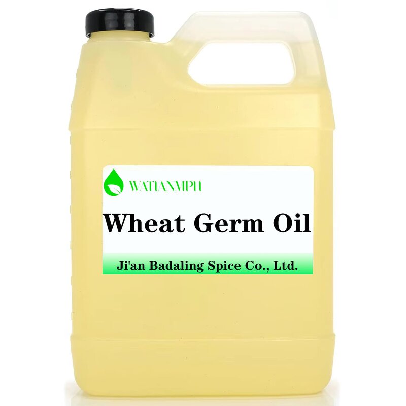 Organic Wheat Germ Oil for Skin, Cold-pressed Unrefined, 100% Pure Natural Wheatgerm Carrier Oil for Skin Hair  Body Face