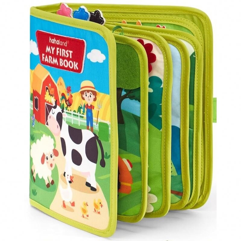 Children's Felt Busy Book Manufacturer - Cross-Border Early Education Animal Farm Storyboard Enlightenment