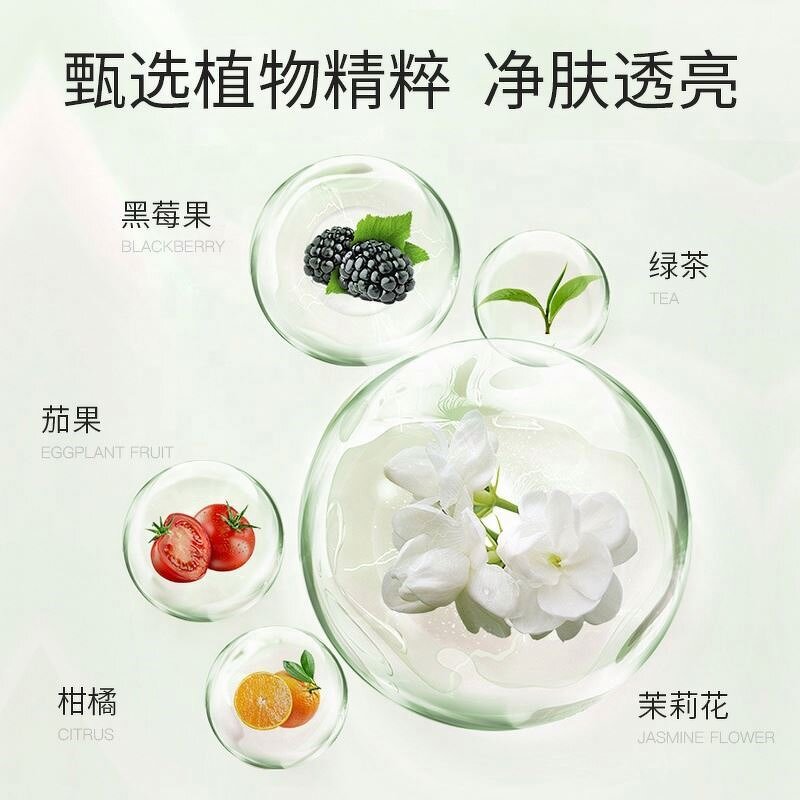 Facial Cleanser Manufacturer - BIOAQUA SADOER Shrink Pores Aloe Vera Vitamin C Deep Cleansing Whitening