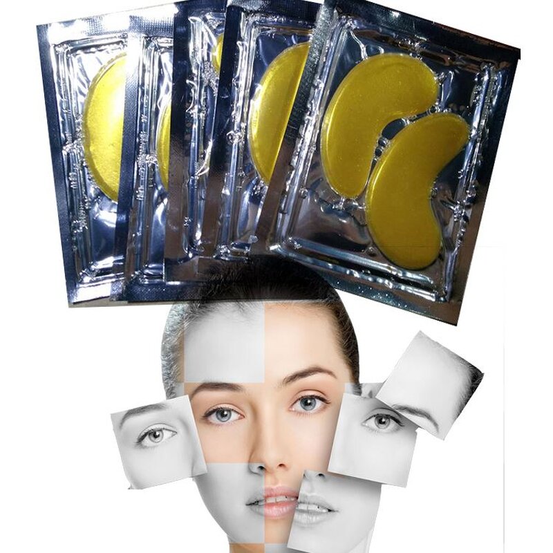 Eye Patches Manufacturer - Eye Care Supplier Seaweed Sheet Vegan Hyaluronic Acid Collagen Crystal
