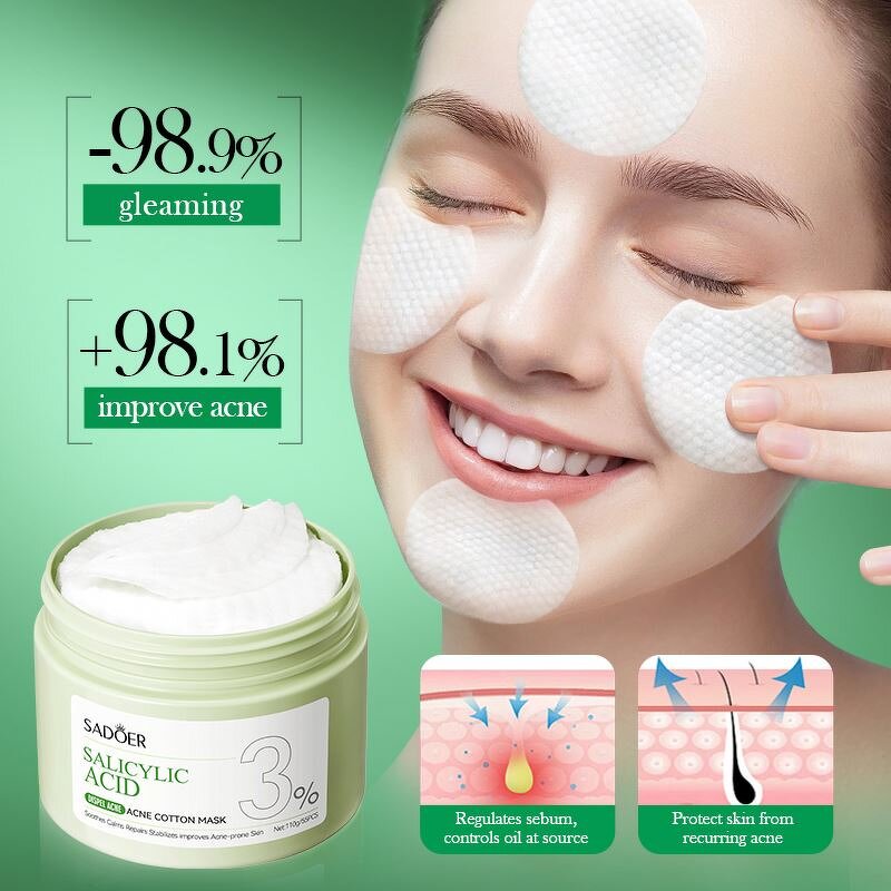 Face Mask Manufacturer - Dry Skin Korean Private Label SADOER Animal Zebra Pattern Hydrating Soothing Repair