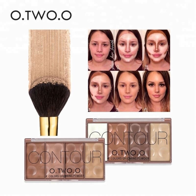 Eyeshadow Palette Manufacturer - Brand Wholesale O.two.o Long Lasting High Pigment Luxury Gold 4 Colors