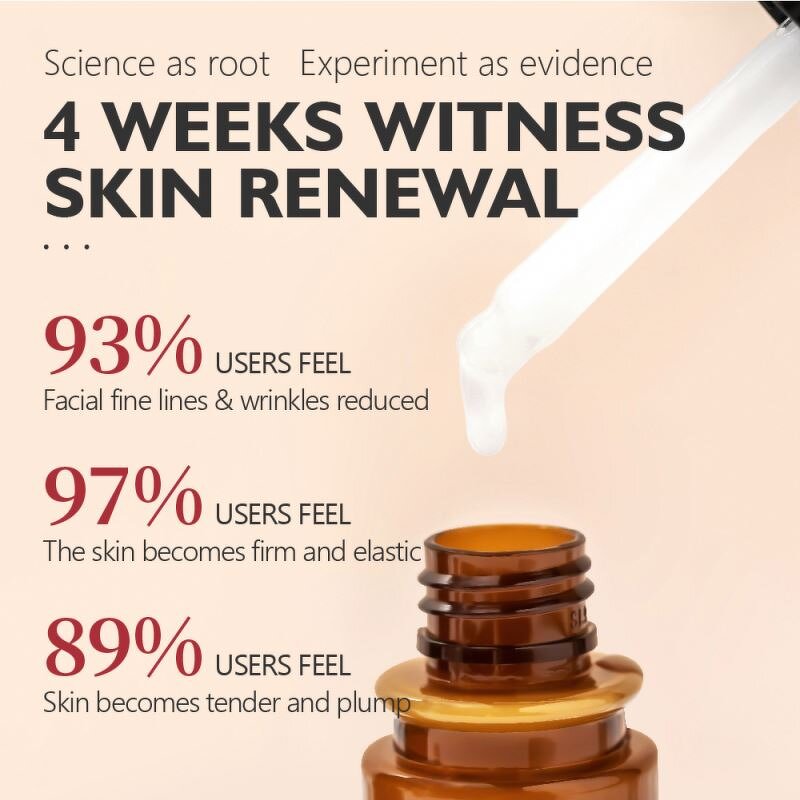 Face Serum Manufacturer - 100% Natural Organic OEM Double Retinol Eye Care Hydrating Fading Fine Line Firming