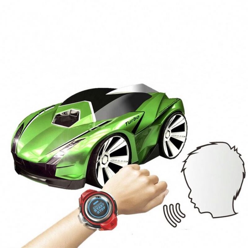 Rc Toys Remote Watch Voice Control Car Automatic Demonstration Intelligent Three-mode Rc Toys Remote Watch Voice Control Car