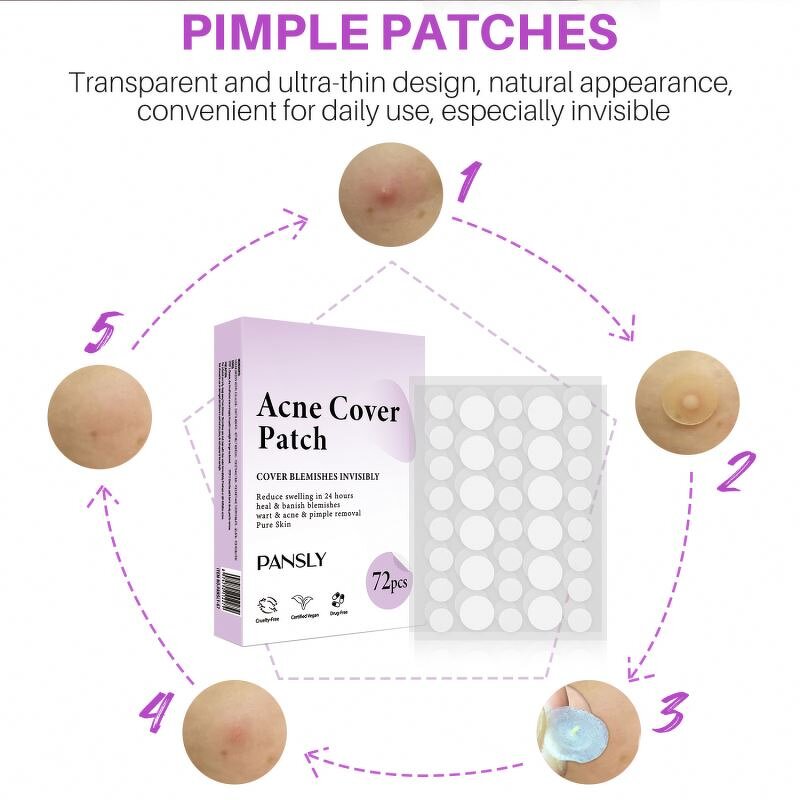 Acne Patches Manufacturer - OEM ODM Medical Grade Acne Treatment Waterproof Transparent Invisible Facial