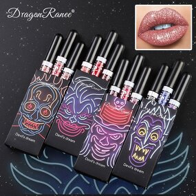 Lip Gloss Manufacturer - Dragon Rane 3pcs Velvet Matte Liquid Non-Sticky Waterproof Tint Orange Milk Tea