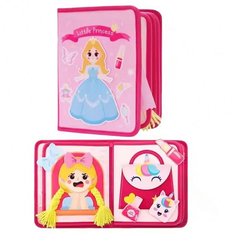 Children's Felt Busy Book Manufacturer - Cross-Border Early Education Animal Farm Storyboard Enlightenment