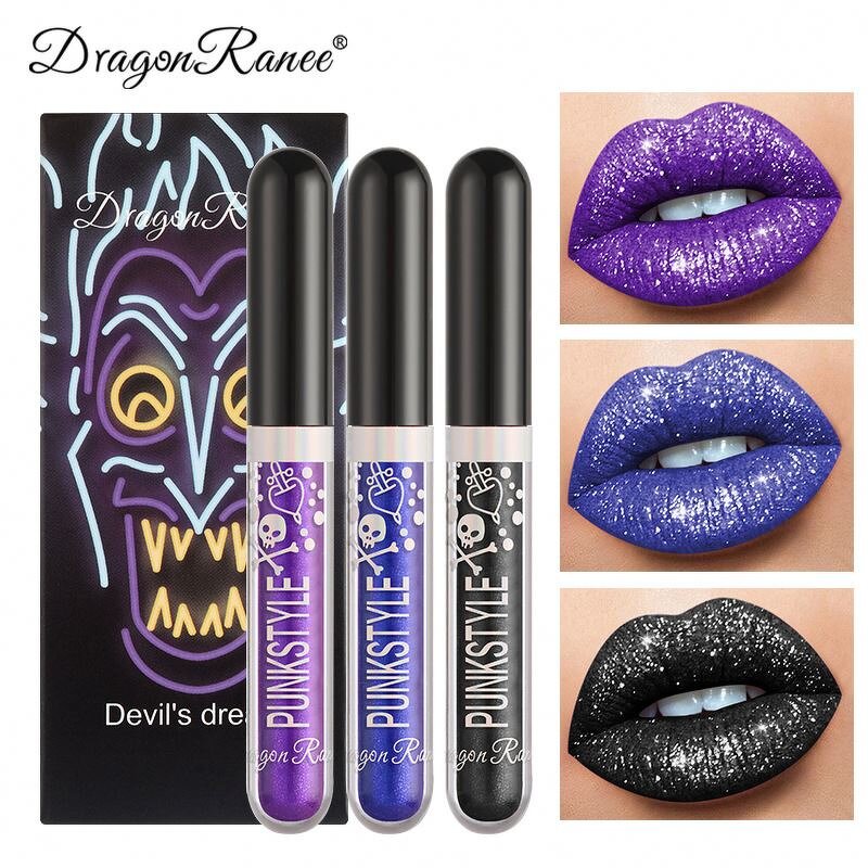 Lip Gloss Manufacturer - Dragon Rane 3pcs Velvet Matte Liquid Non-Sticky Waterproof Tint Orange Milk Tea