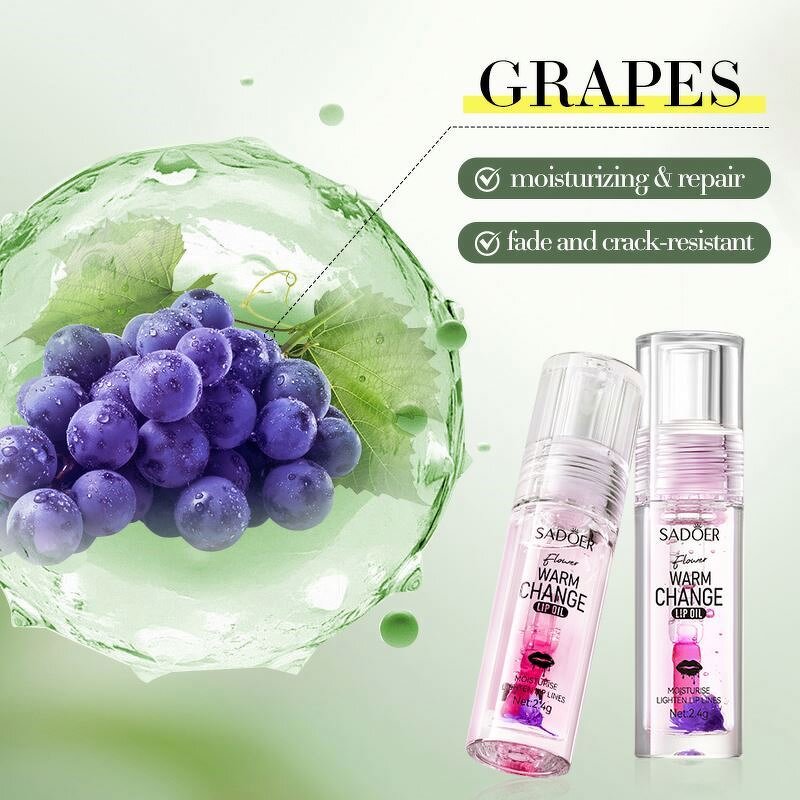 SADOER Lip Gloss Manufacturer - Private Label Flower Grape Honey Peach Avocado Strawberry Vegan