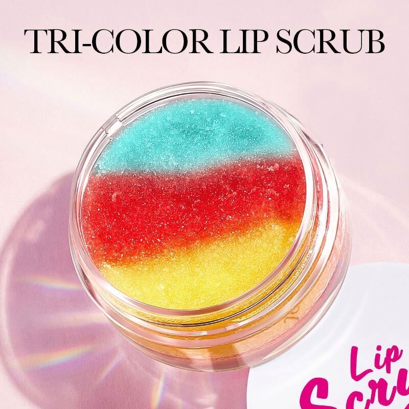 SADOER Lip Scrub Manufacturer - OEM Private Label Organic Orange Vitamin C Exfoliating Repair Logo