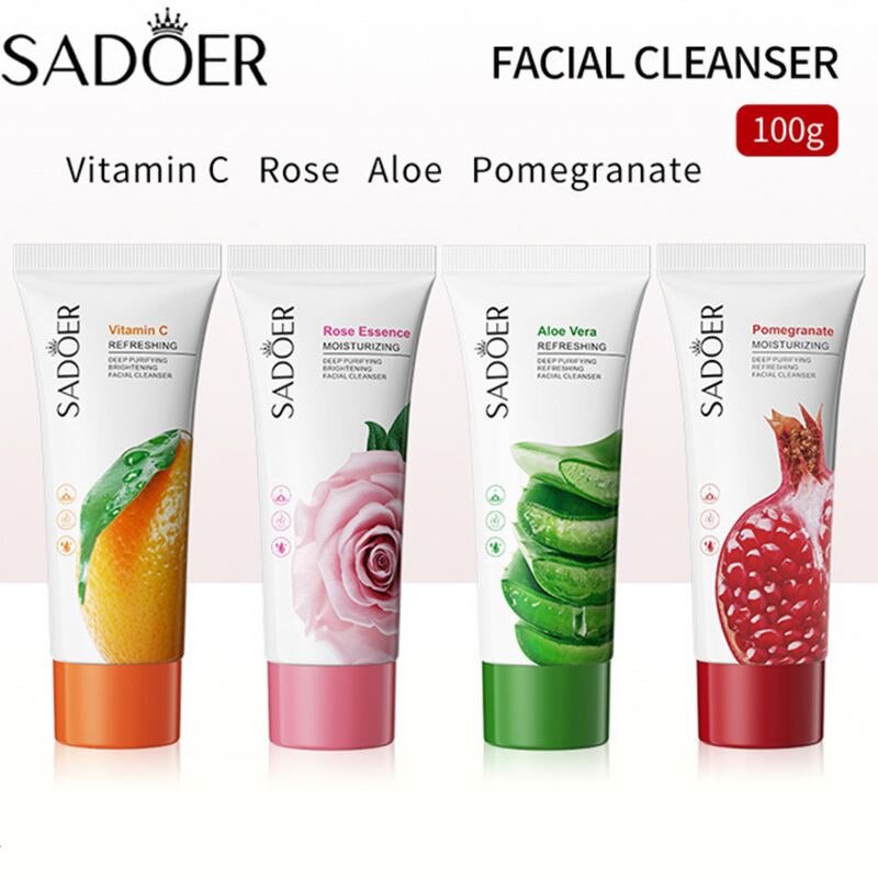 Makeup Remover Liquid Manufacturer - SADOER 300ml Vitamin C Moisturizing Eye Eyelash Lip Face Removing