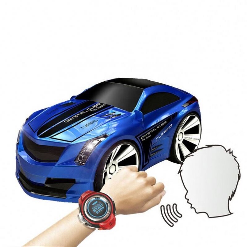 Rc Toys Remote Watch Voice Control Car Automatic Demonstration Intelligent Three-mode Rc Toys Remote Watch Voice Control Car