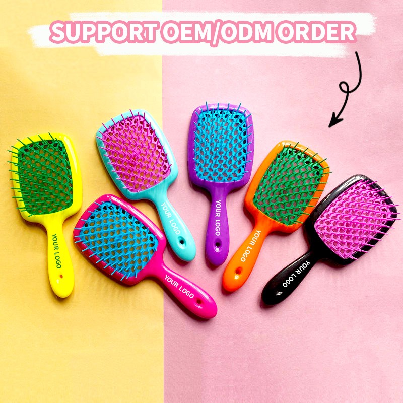 Hair Brush Factory - Ionic Plastic Wet Dry Massage