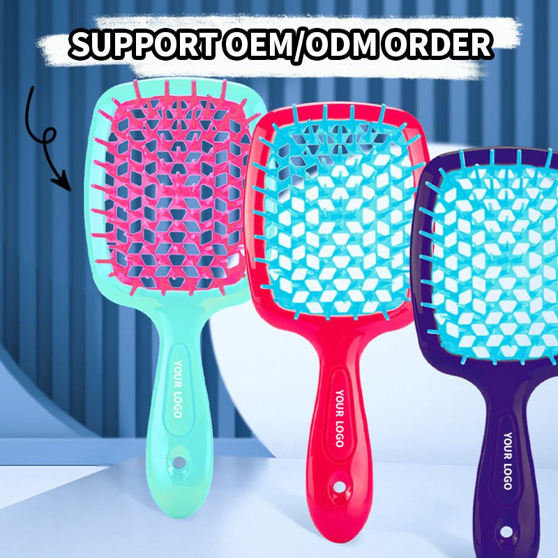 Hair Comb Supplier - Ionic Honeycomb Mesh Quick Drying