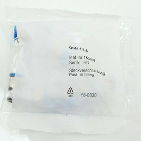 Mini Connector Manufacturer - QSM-1/8-6 153307 - Threaded Original Genuine