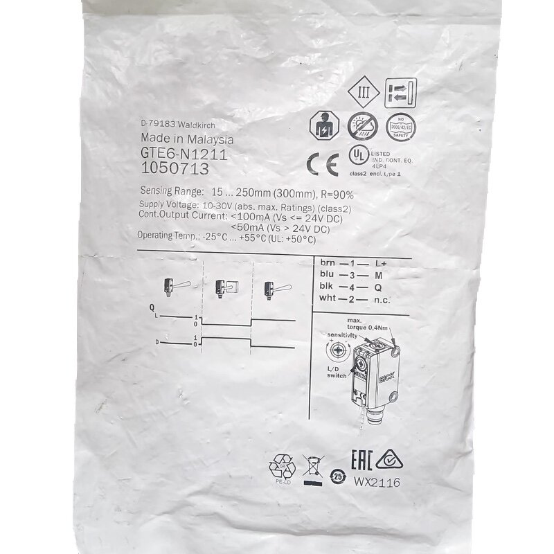 Sensor Manufacturer - GTE6-N1211S96 1106538 - Original Genuine
