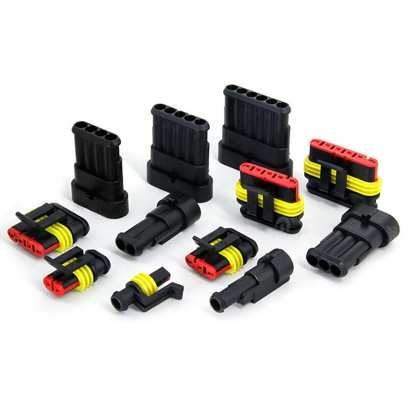 Wire Connector Manufacturer - AMP Super Seal 1.5MM 282090-1 - 2-Pin Wire