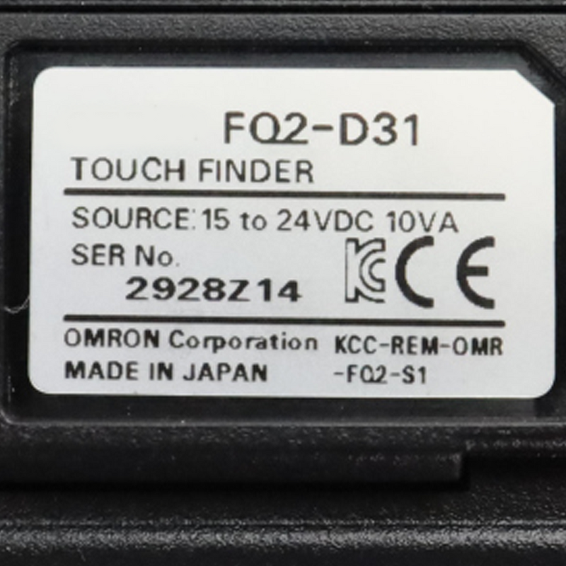 Vision Finder Manufacturer - FQ2-D31 - Touch Original Authentic