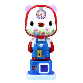 Vending Machine Manufacturer - Cute Bear Coin Operated Capsule Toy Metal Shopping Malls