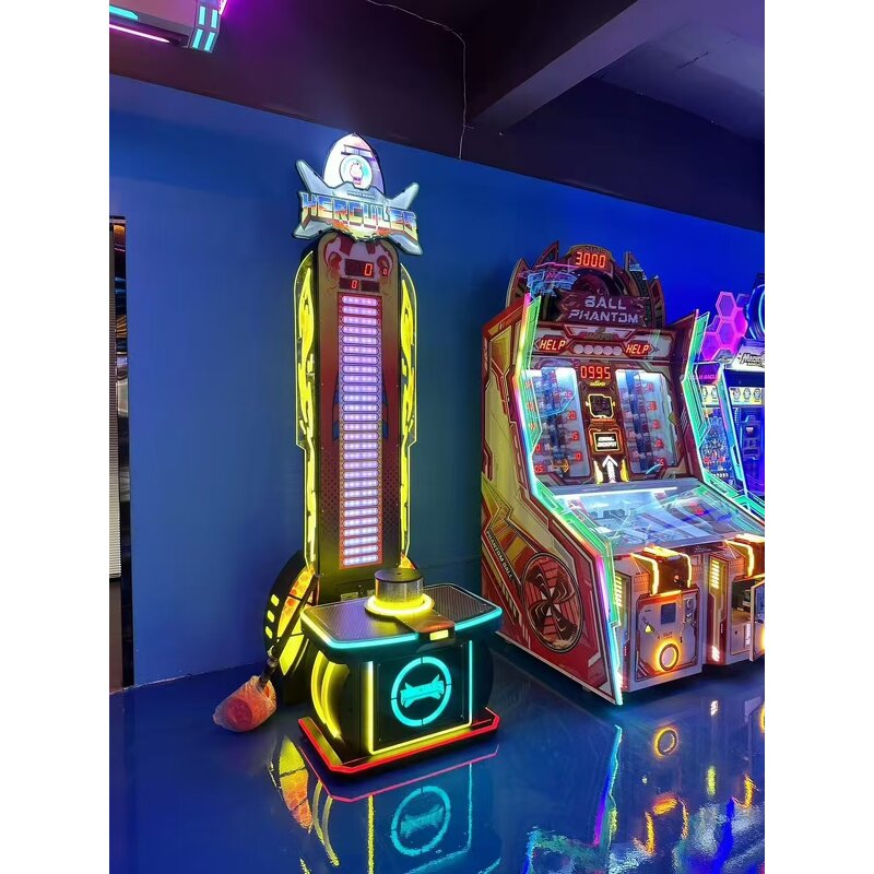 Arcade Game Manufacturer - King Hammer Metal Plastic Coin Operated Adult Ticket Redemption Shopping Malls