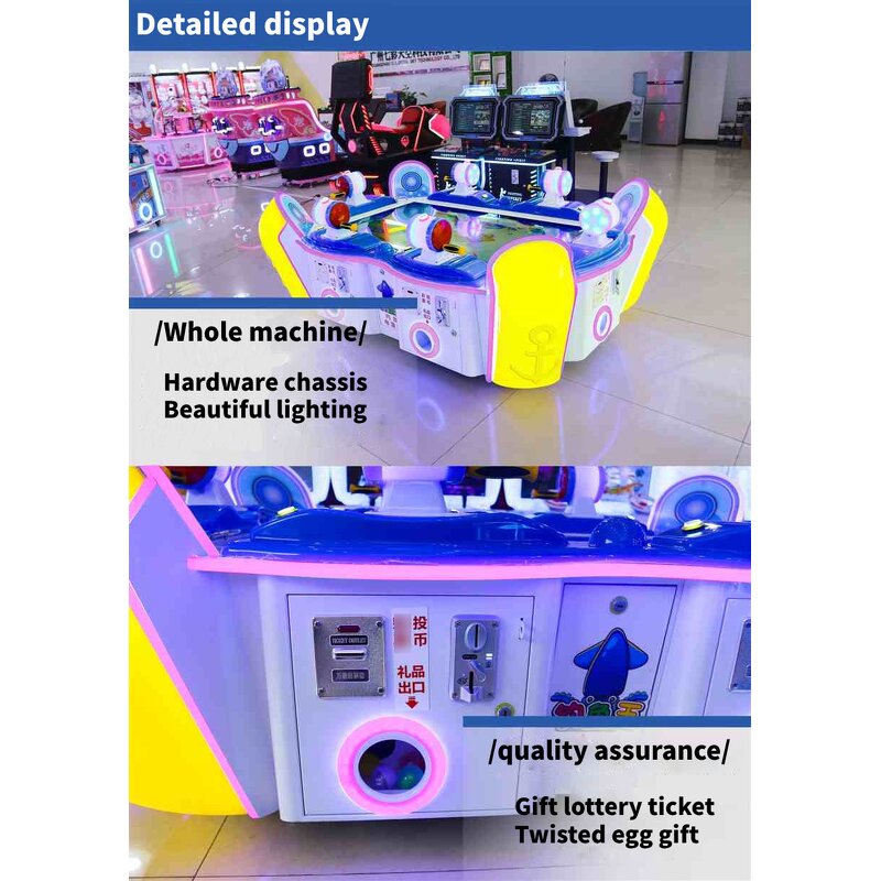 Arcade Game Manufacturer - Coin-Operated Six-Person Fishing Game 220V Shopping Mall Amusement Centre